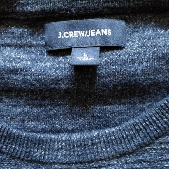 J. Crew French Terry Raglan Slub Pullover Sweater - Picture 7 of 8
